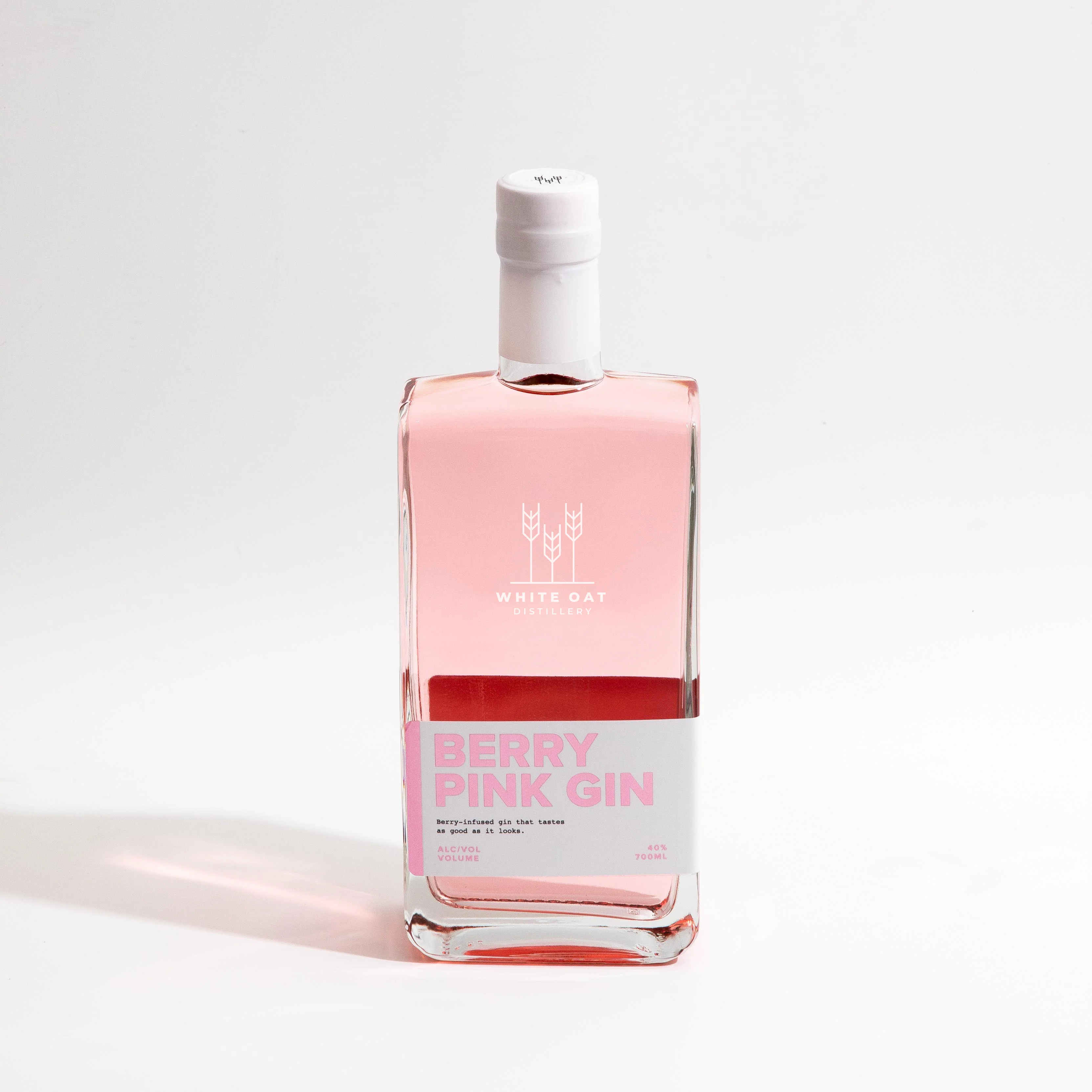 WHITE OAT BERRY PINK GIN 700ML