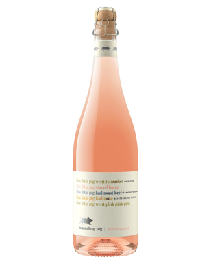 SQUEALING PIG SPARKLING ROSE 